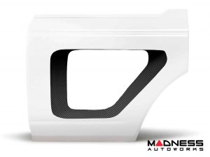 Ford Bronco Halo Doors - Anderson Composites - 4 Door - Fiberglass with Carbon Fiber Inserts - Rear